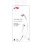 Preview: JVC HA-F17M Stereo-Kopfhörer mit Mikrofon und Fernbedienung - weiss
